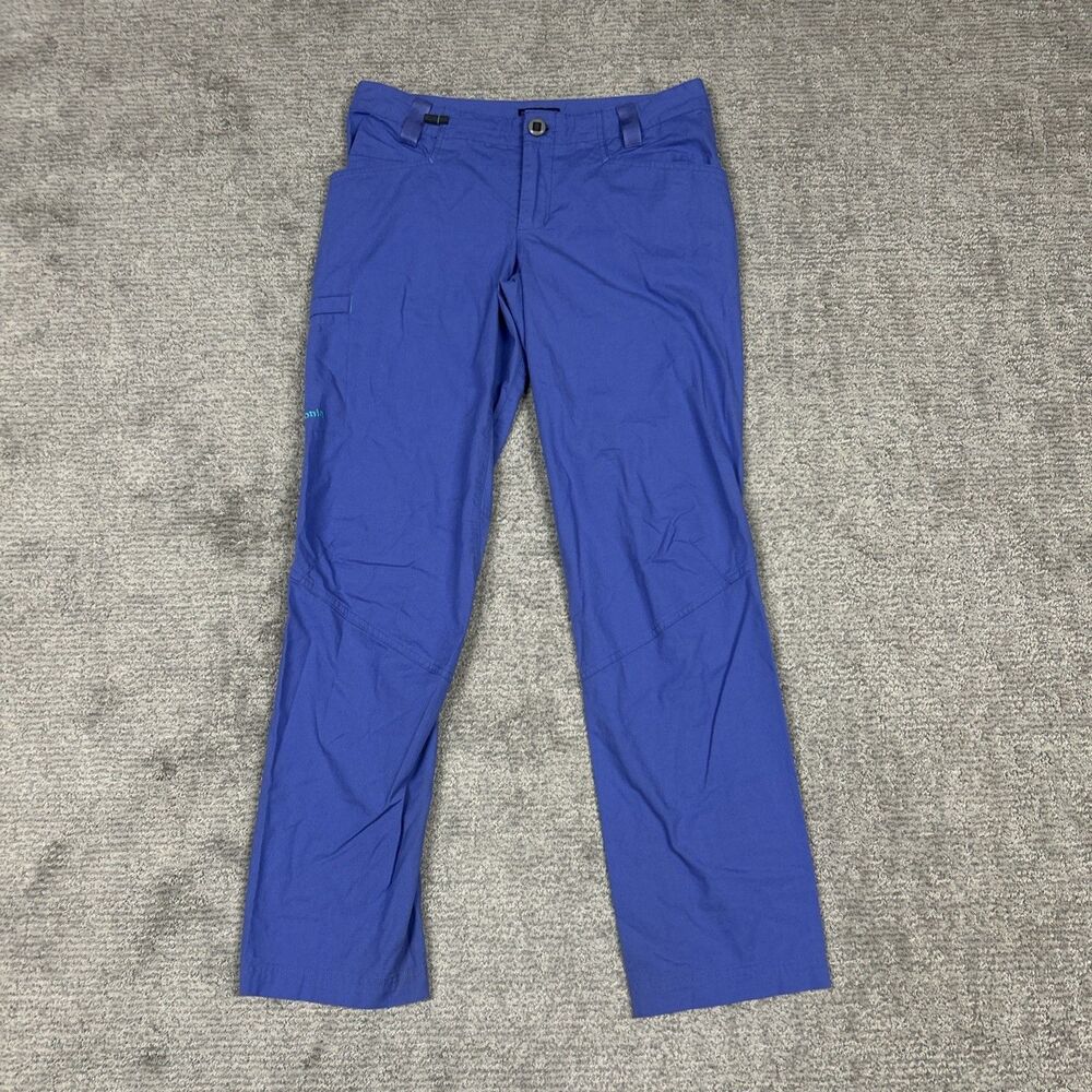 Patagonia Venga Rock Pants Womens 6 Arrow Blue Hiking Climbing Outdoor Stretch